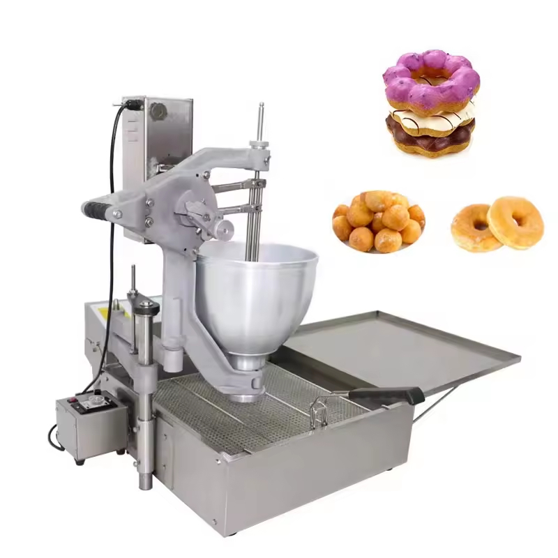 Donut Making Machine - آلة صنع وقلي الدونات التجارية الأوتوماتيكية،