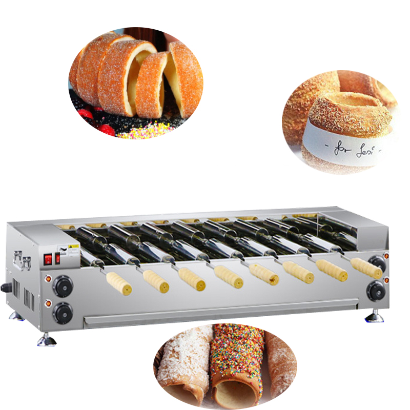 Donut Making Machine - فرن كهربائي لصنع كعك المدخنة/آلة صنع