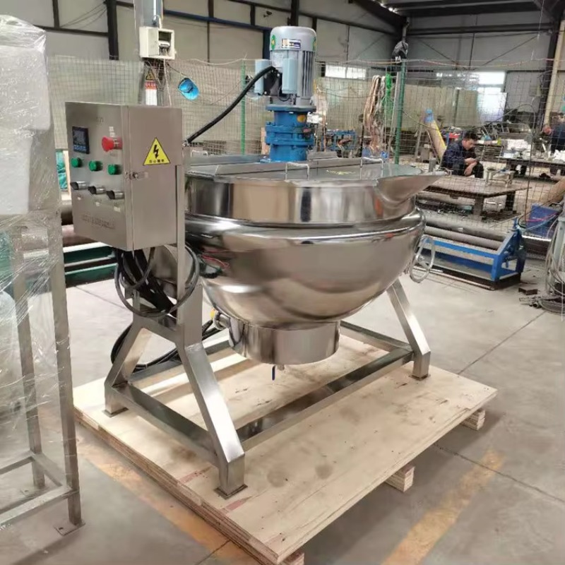 Commercial Kitchen Kettle - وعاء الطبخ بالبخار مع الميل المحرض