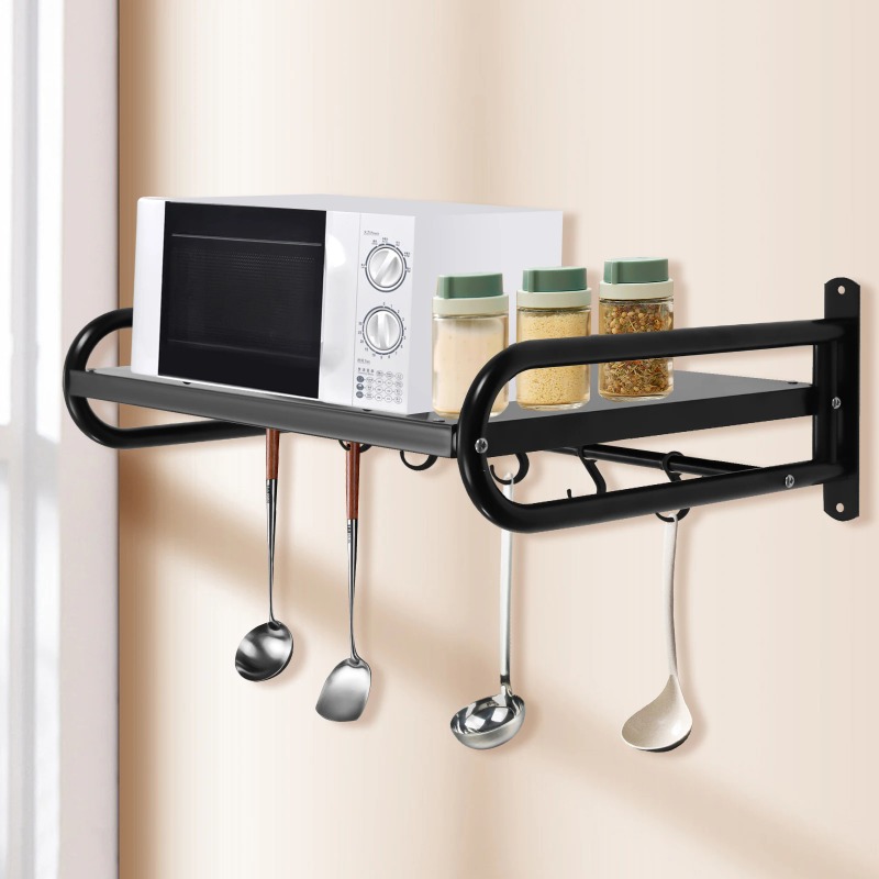 Commercial Kitchen Wall Shelves - رف ميكروويف مثبت على الحائط، مصنوع