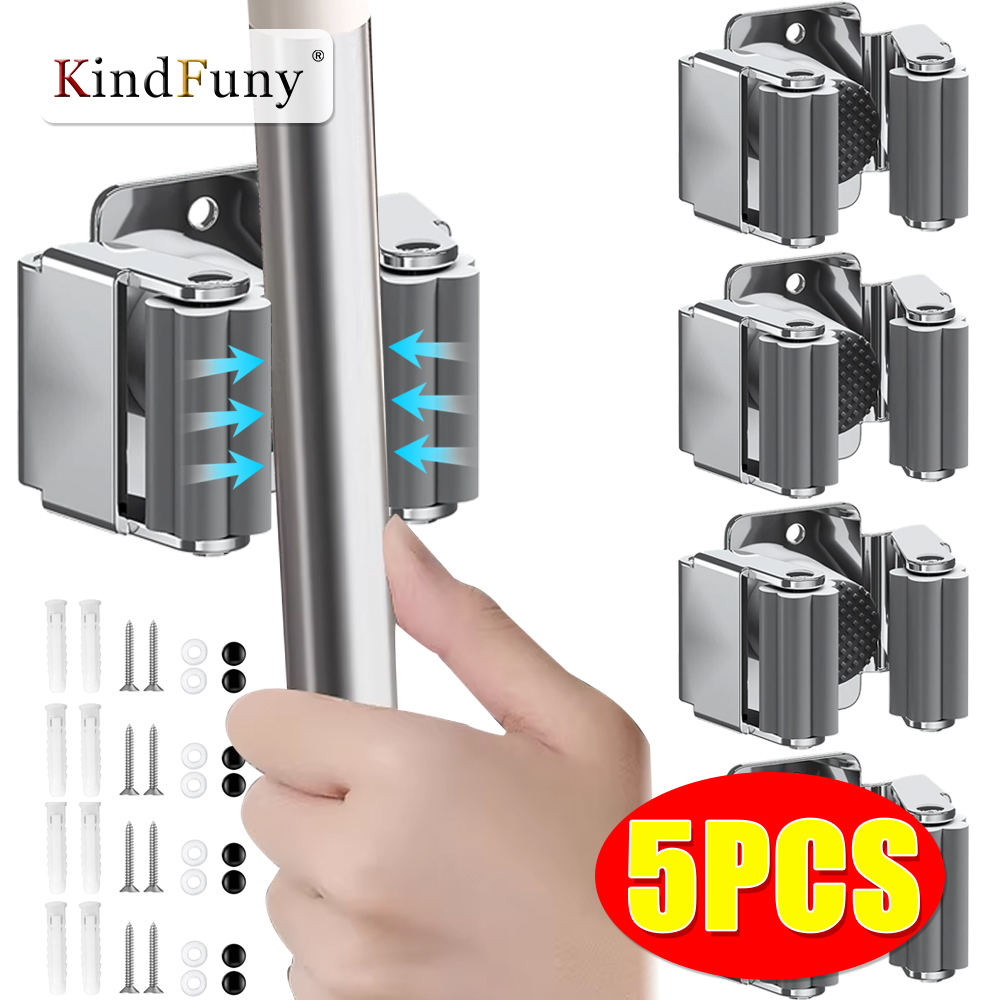 Commercial Kitchen Wall Shelves - حامل مشبك الممسحة من الفولاذ المقاوم