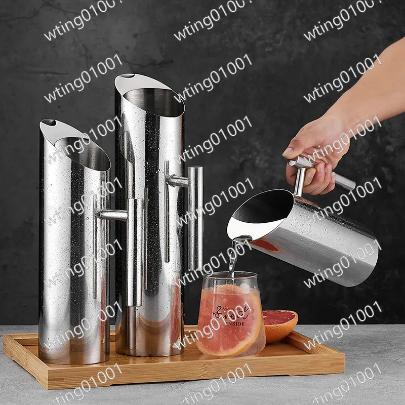 Commercial Kitchen Kettle - إبريق ستانلس ستيل مستقيم للمشروبات الباردة