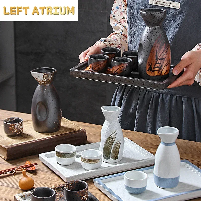Commercial Kitchen Kettle - طقم ساكي ياباني إبداعي، موزع ساكي