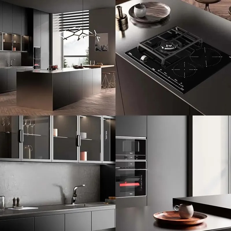 Commercial Kitchen Layout - مطبخ من الفولاذ المقاوم للصدأ عالي