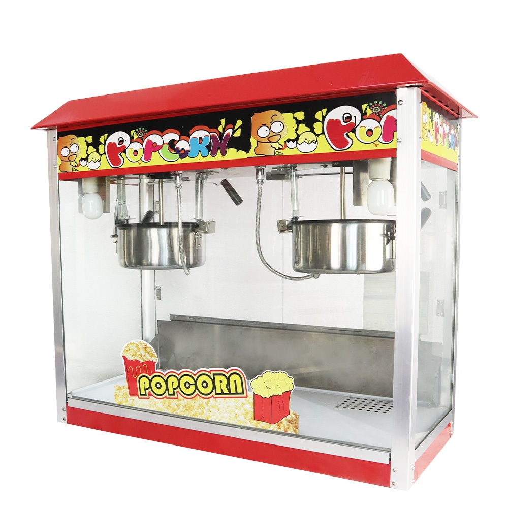 Commercial Popcorn Machine - آلة صنع الفشار بالكراميل، ماكينة كهربائية