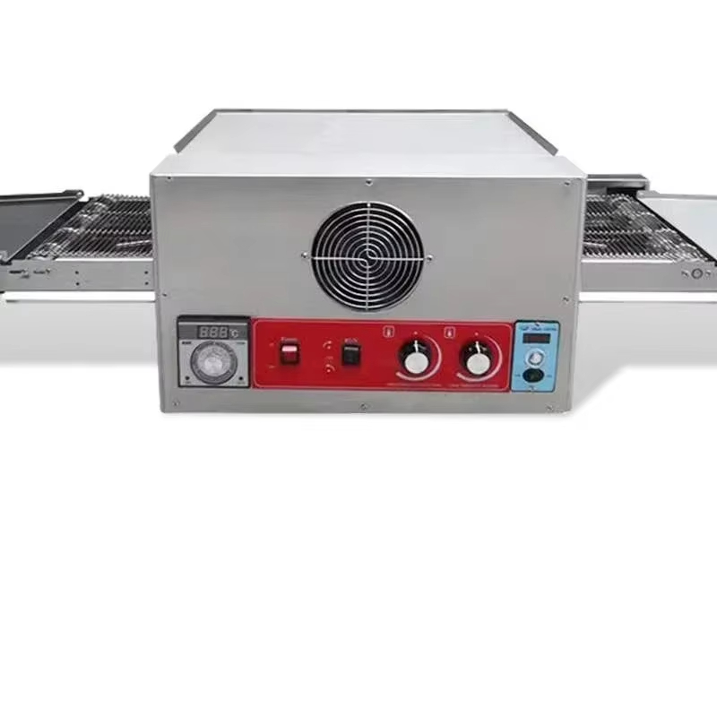 Pizza Conveyor Oven - فرن بيتزا كهربائي تجاري بحزام ناقل
