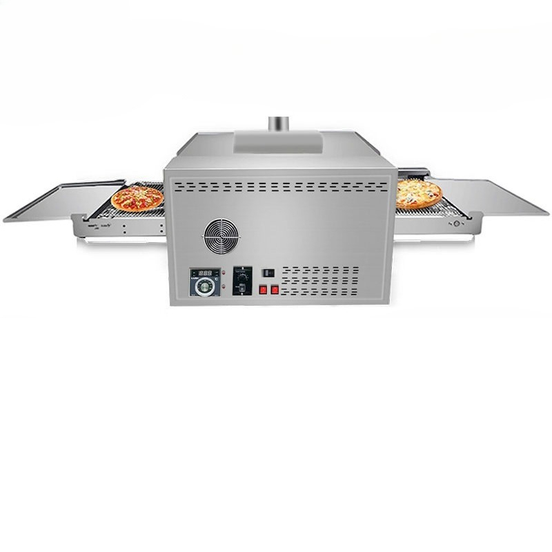 Pizza Conveyor Oven - فرن بيتزا جديد يعمل بالغاز مع