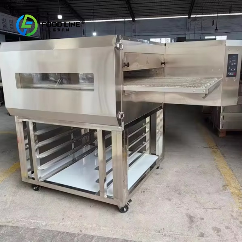فرن بيتزا أوتوماتيكي مخصص مع ن - مراجعة Pizza Conveyor Oven وسعره