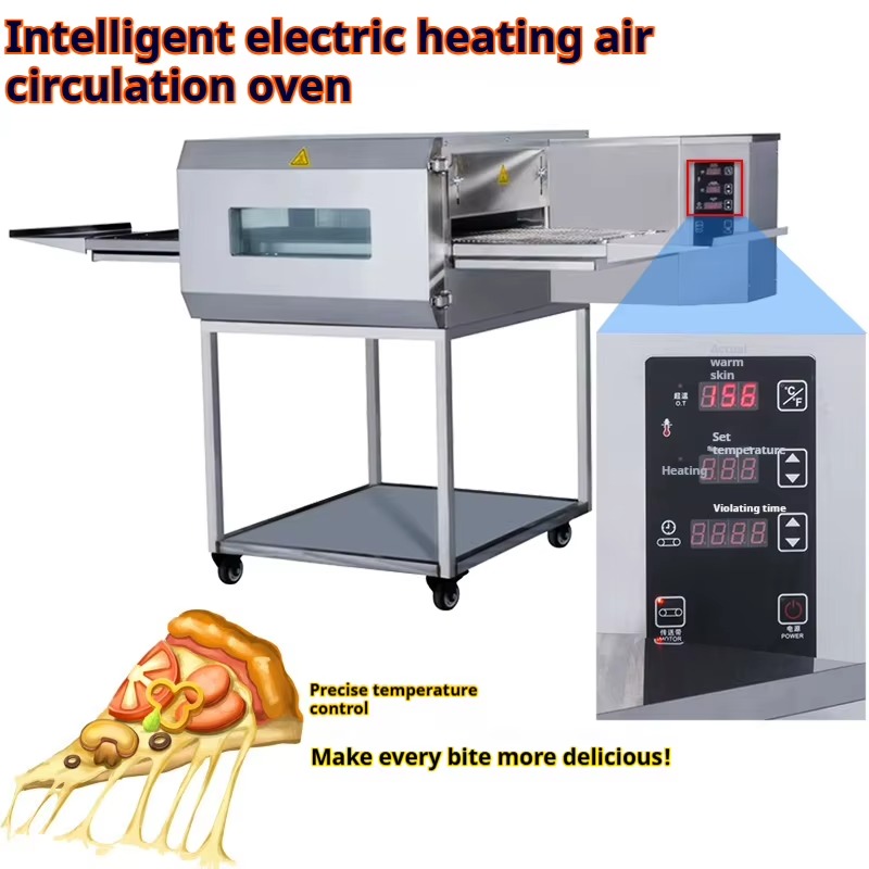 فرن بيتزا أوتوماتيكي مخصص مع ن - مراجعة Pizza Conveyor Oven وسعره