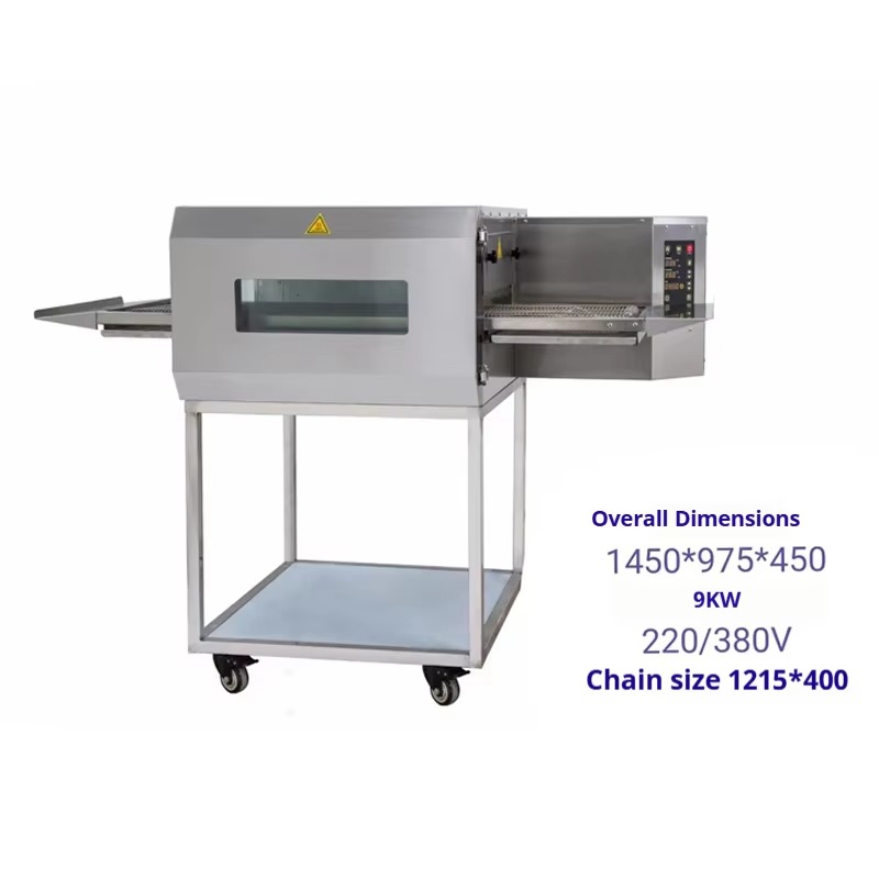 فرن بيتزا أوتوماتيكي مخصص مع ن - مراجعة Pizza Conveyor Oven وسعره