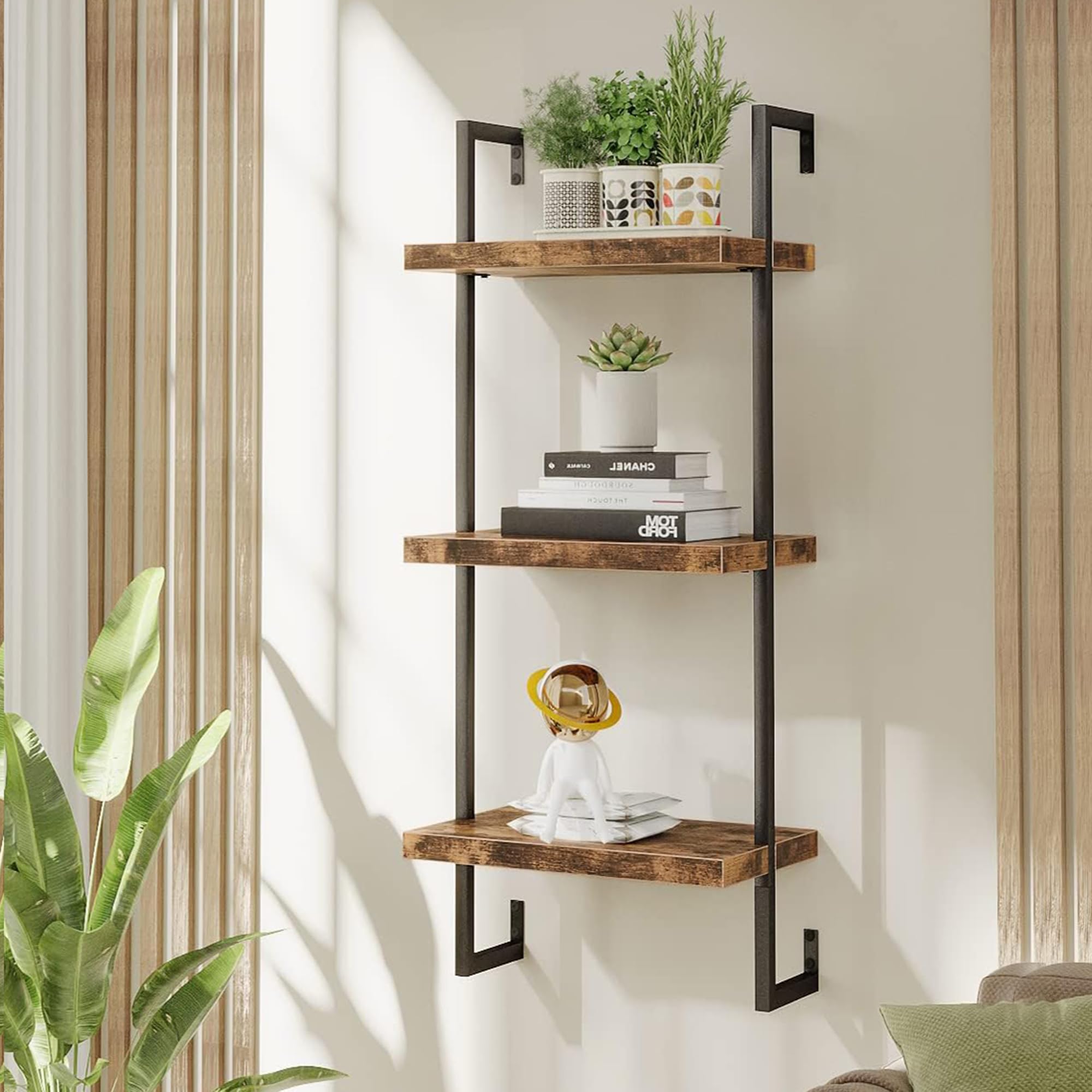 رفوف حائط عائمة ثلاثية الطبقات - مراجعة Commercial Kitchen Wall Shelves وسعره