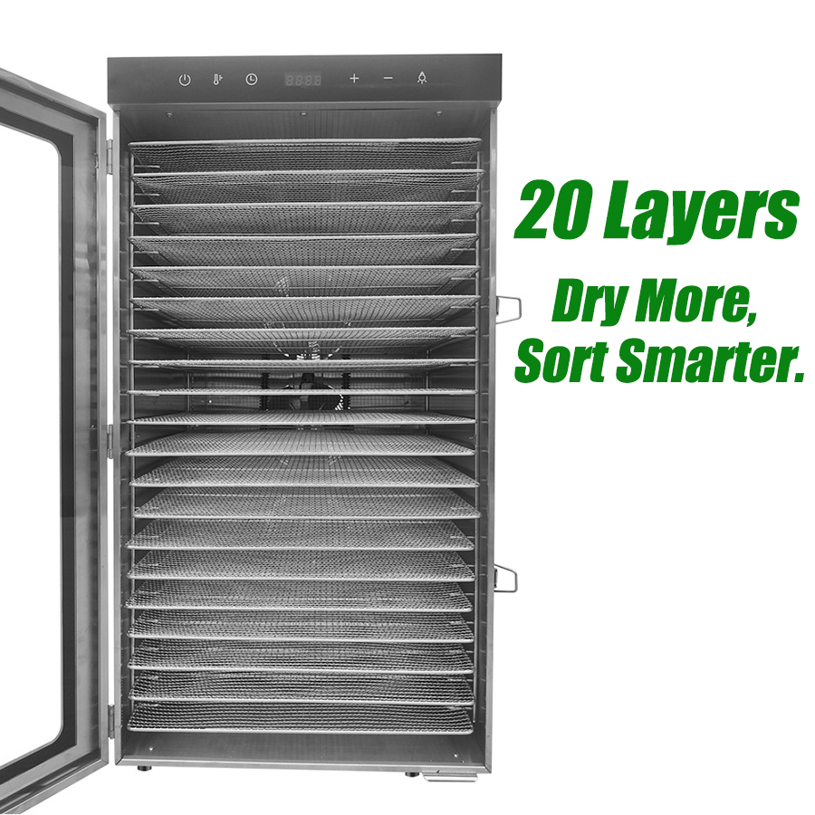 مجفف طعام من الفولاذ المقاوم ل - مراجعة Commercial Food Dehydrator وسعره