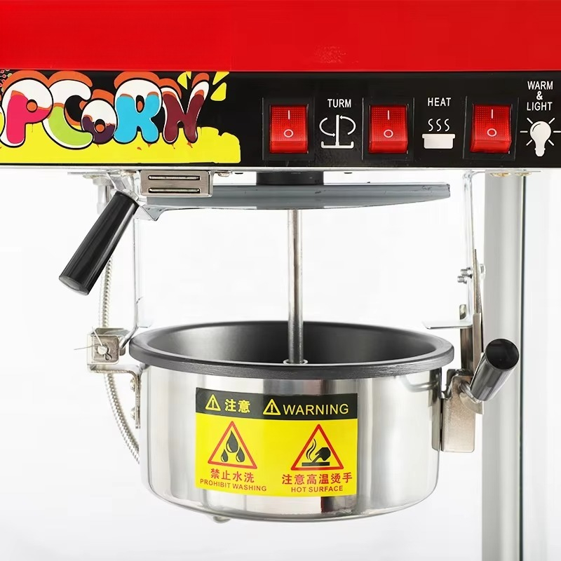 آلة صنع الفشار بالهواء الساخن  - مراجعة Commercial Popcorn Machine وسعره