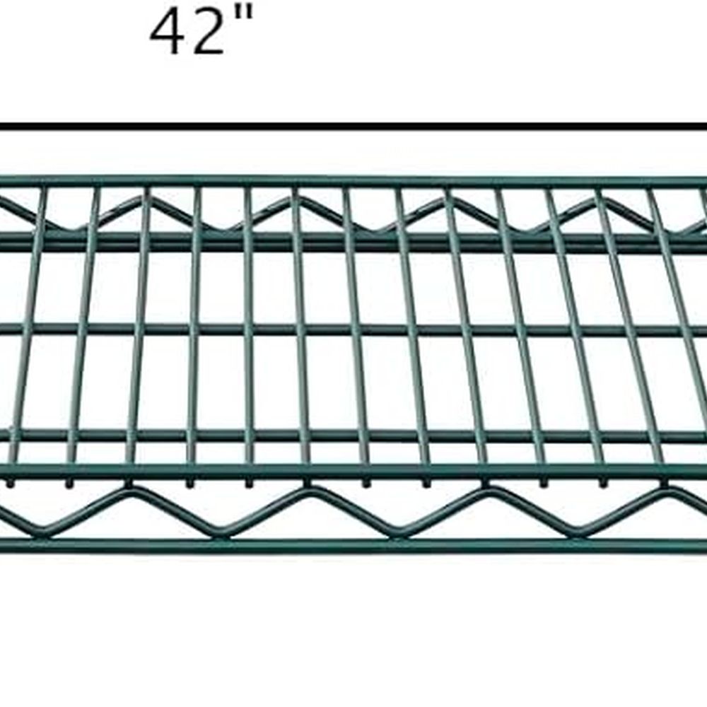 رف حائط سلكي أخضر إيبوكسي ممتا - مراجعة Commercial Kitchen Wall Shelves وسعره