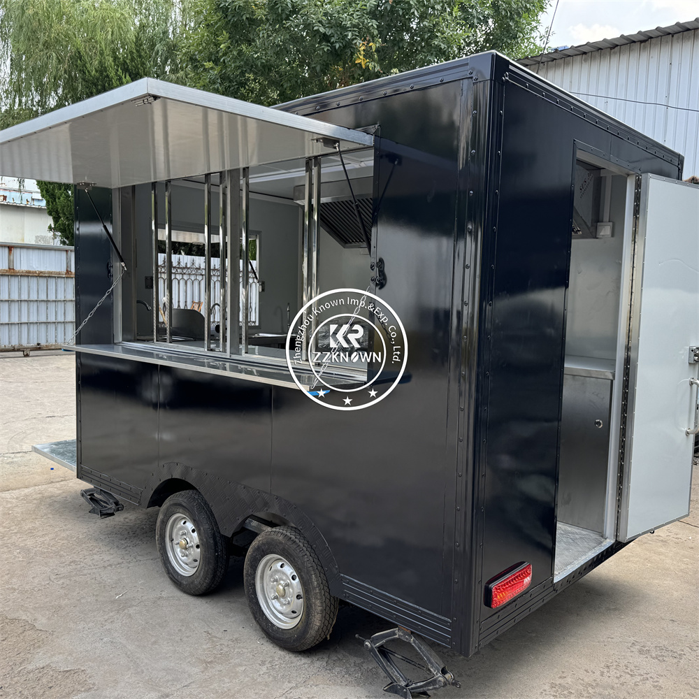 شاحنة طعام سريع مصنعة في المصن - مراجعة Commercial Kitchen Vendor وسعره