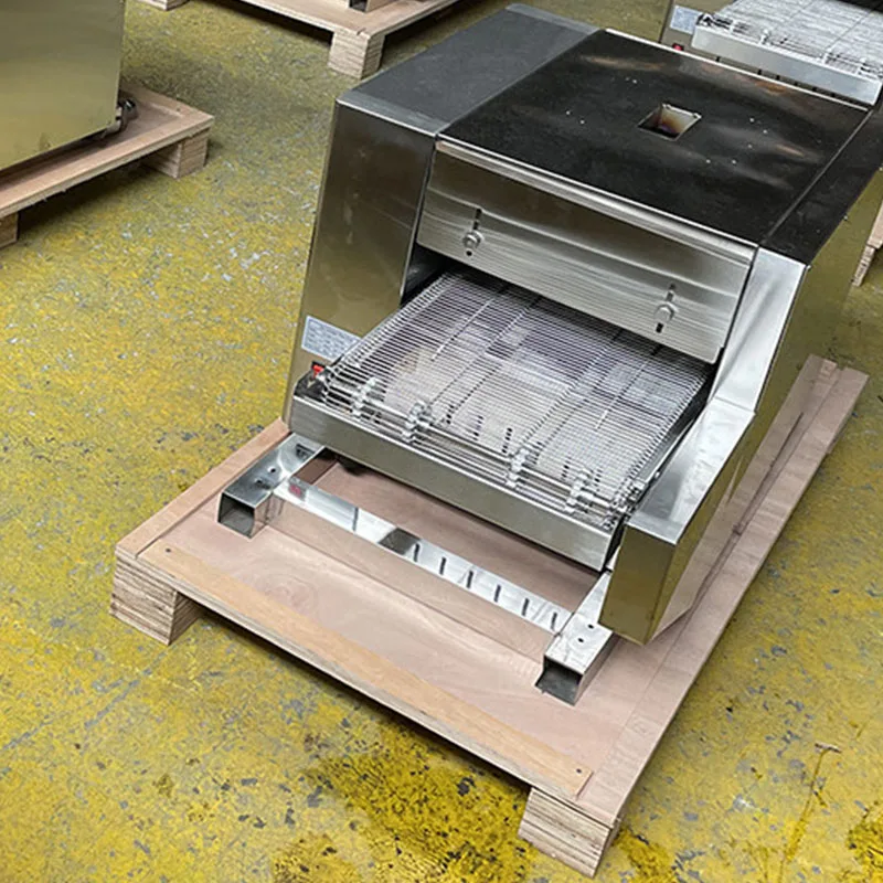 فرن بيتزا تجاري من الفولاذ الم - مراجعة Pizza Conveyor Oven وسعره