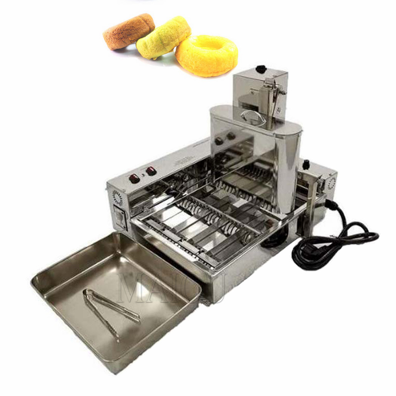 5.5L هوبر التجارية 4 صفوف التل - مراجعة Donut Making Machine وسعره