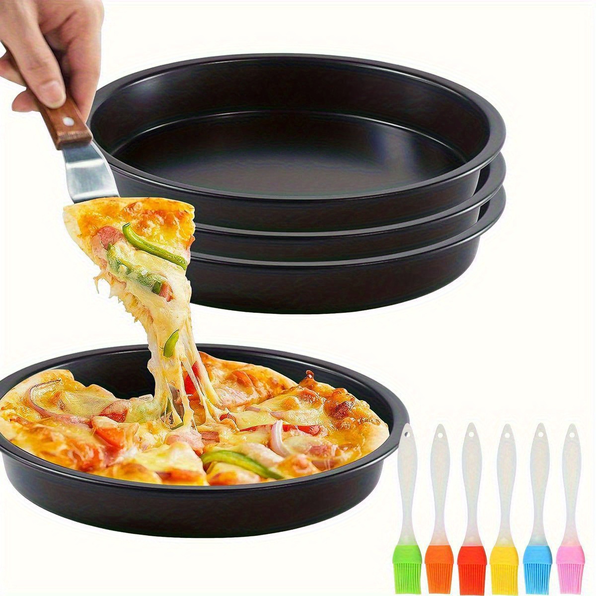 صينية بيتزا غير لاصقة مقاس 6/8 - مراجعة Pizza Conveyor Oven وسعره