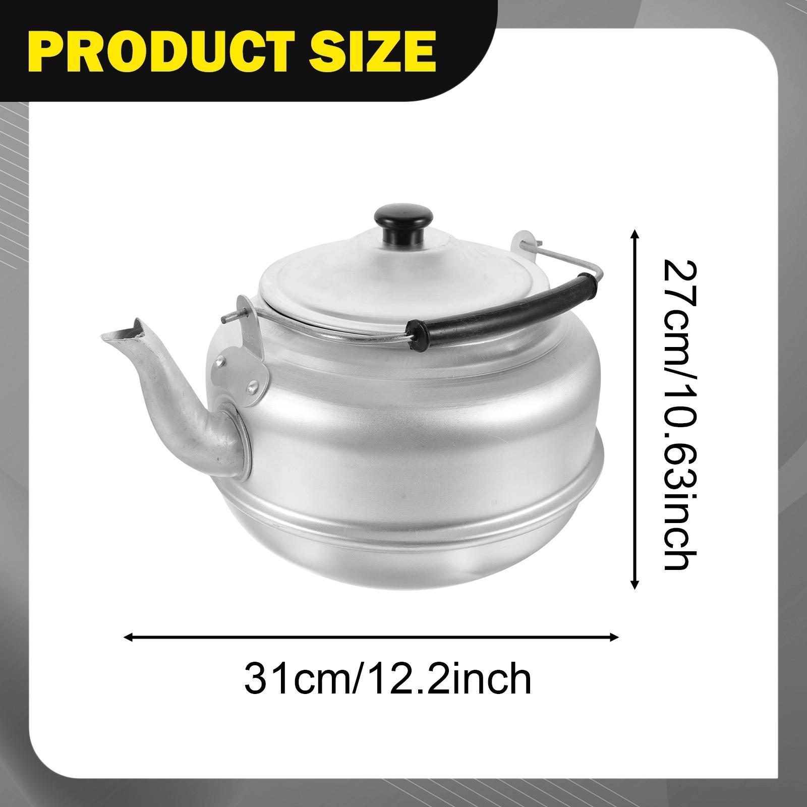 إبريق شاي محمول من الألومنيوم  - مراجعة Commercial Kitchen Kettle وسعره