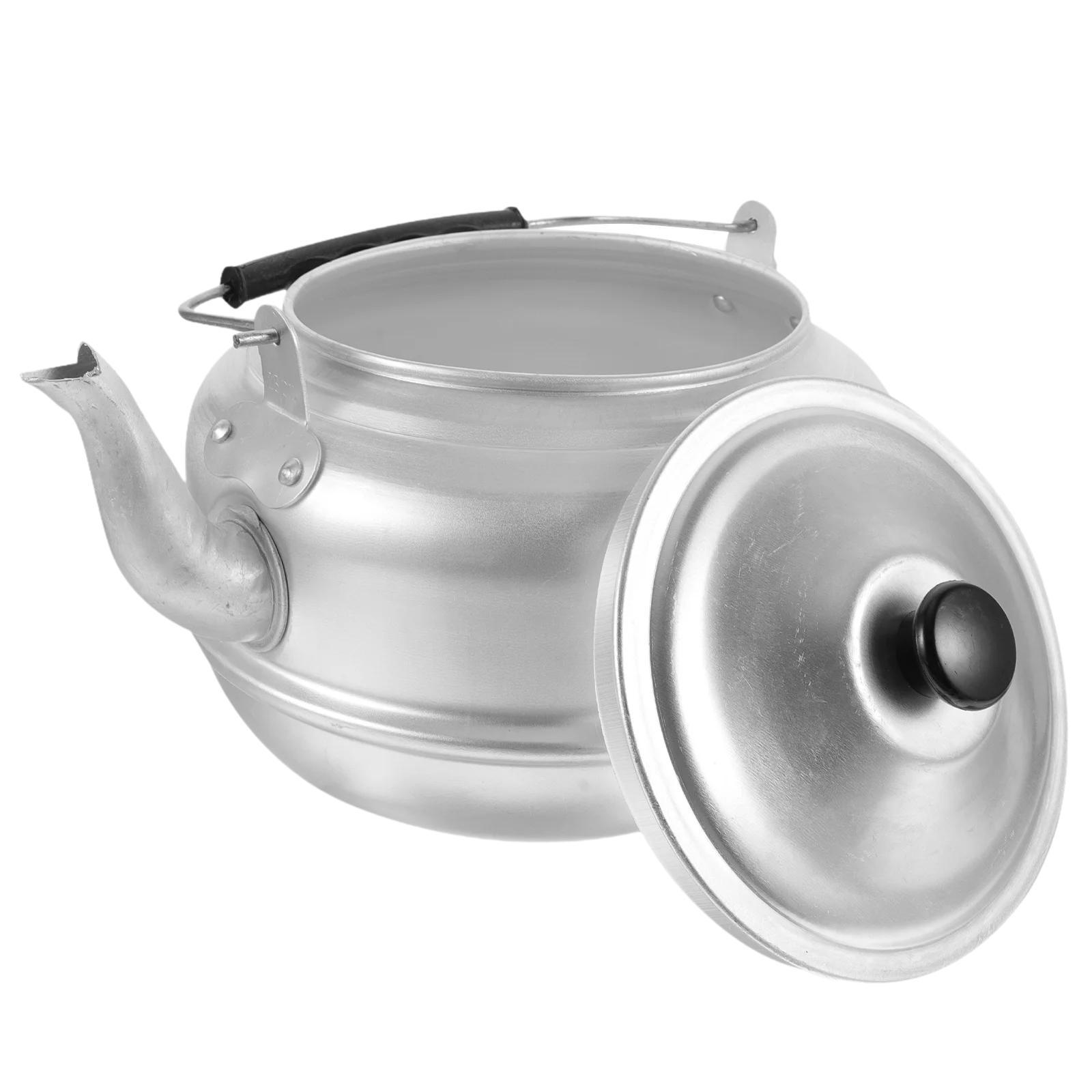 إبريق شاي محمول من الألومنيوم  - مراجعة Commercial Kitchen Kettle وسعره