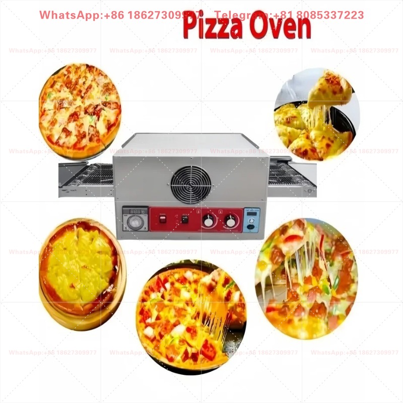 فرن بيتزا كهربائي تجاري بحزام  - مراجعة Pizza Conveyor Oven وسعره