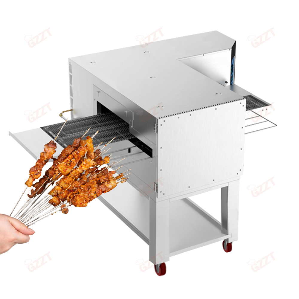 ذكي ناقل كهربائي الزاحف سلسلة  - مراجعة Pizza Conveyor Oven وسعره