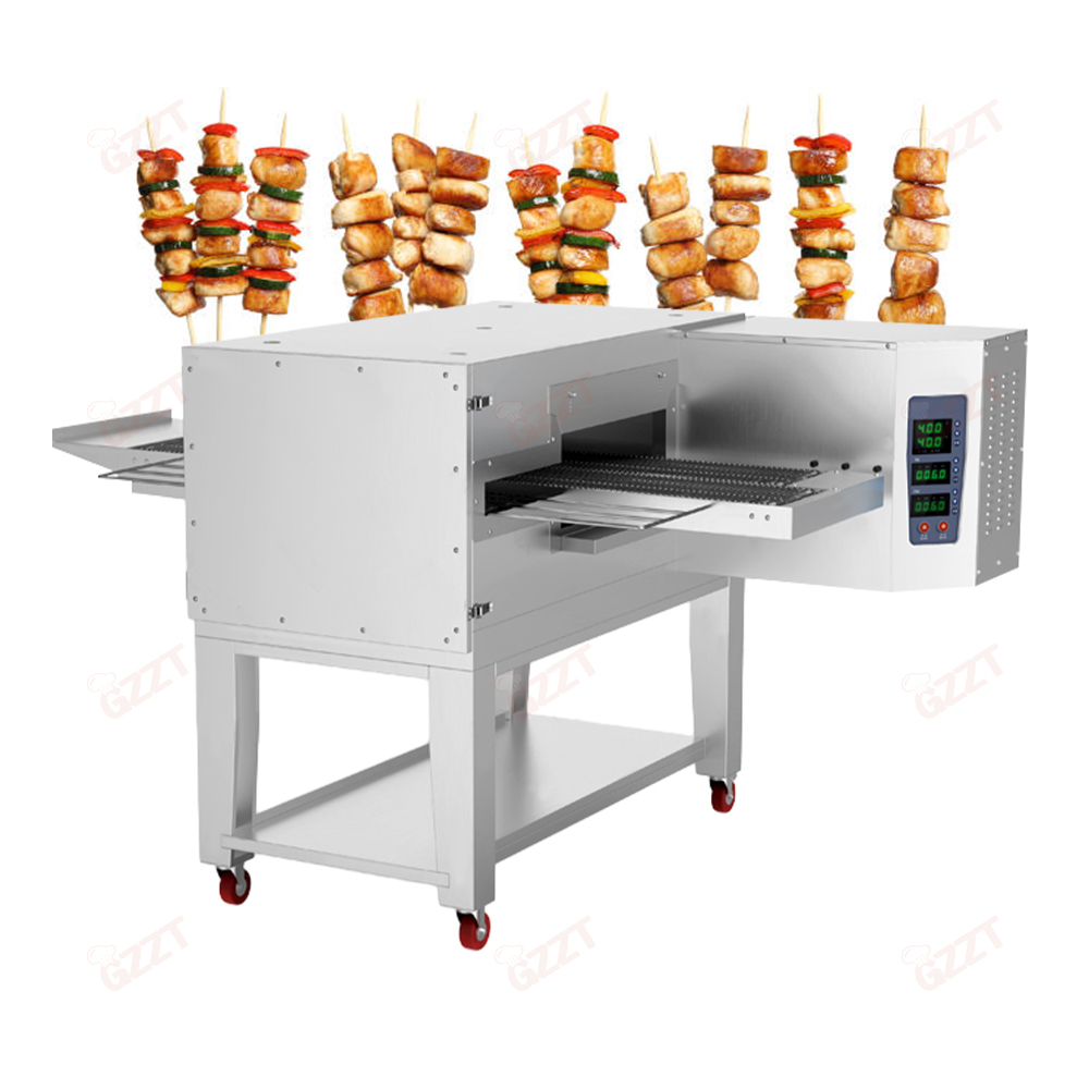 ذكي ناقل كهربائي الزاحف سلسلة  - مراجعة Pizza Conveyor Oven وسعره