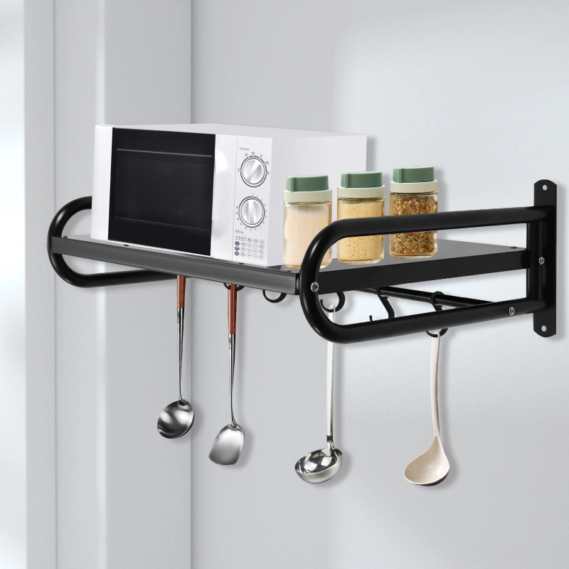 رف ميكروويف مثبت على الحائط، م - مراجعة Commercial Kitchen Wall Shelves وسعره
