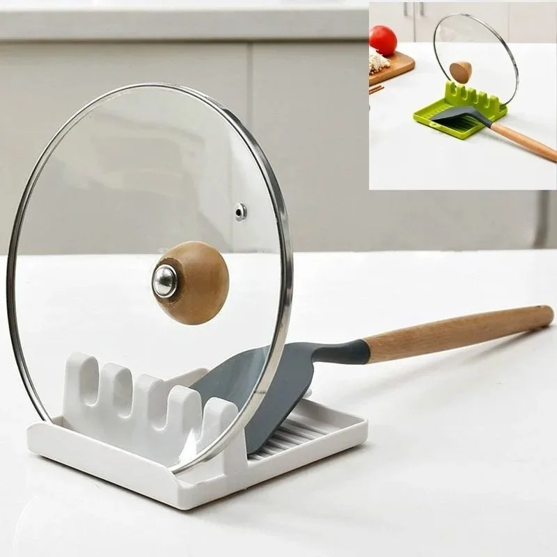 حامل غطاء المقلاة يدعم الملاعق - مراجعة Commercial Kitchen Utensil Holder وسعره