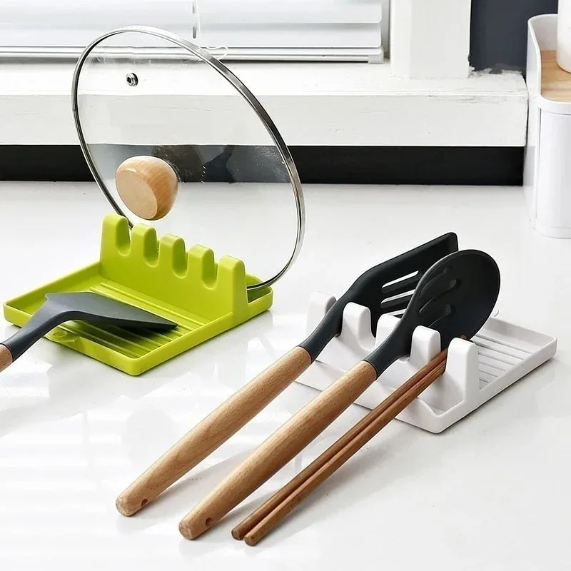 حامل غطاء المقلاة يدعم الملاعق - مراجعة Commercial Kitchen Utensil Holder وسعره