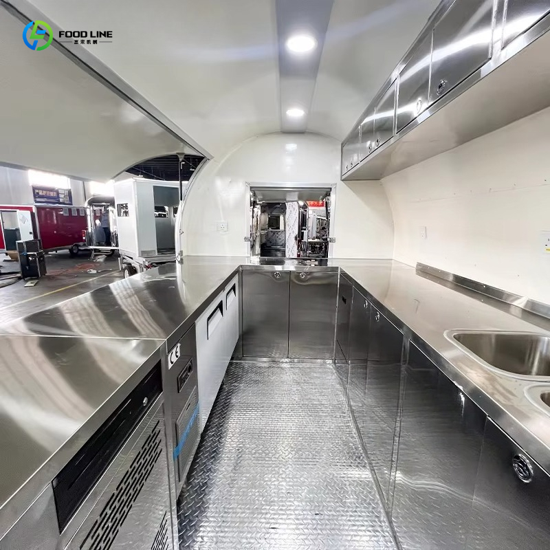 عربة قهوة متنقلة من الفولاذ ال - مراجعة Commercial Kitchen Vendor وسعره