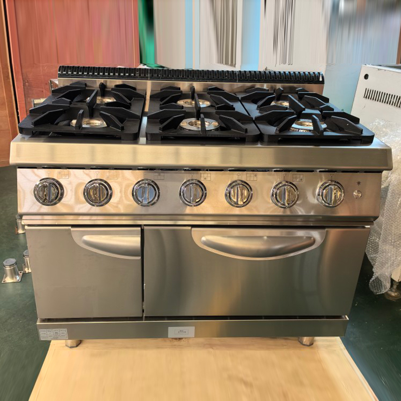 موقد غاز تجاري من الفولاذ المق - مراجعة Commercial Kitchen Stove وسعره