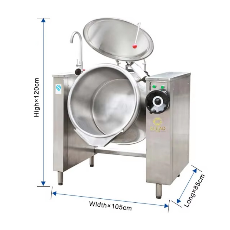 وعاء بخار مائل كهربائي تجاري،  - مراجعة Commercial Kitchen Kettle وسعره