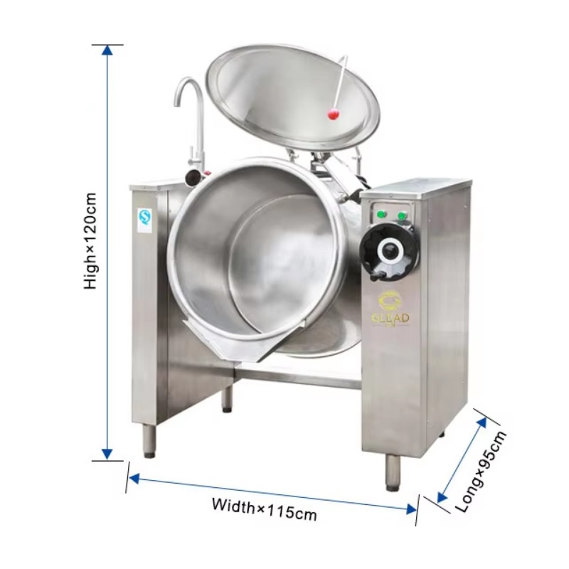 وعاء بخار مائل كهربائي تجاري،  - مراجعة Commercial Kitchen Kettle وسعره