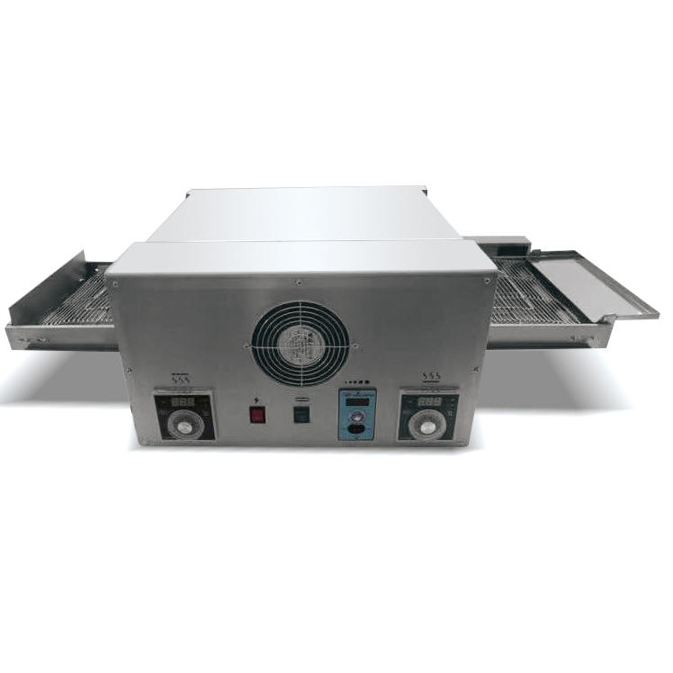 معدات مخابز: فرن كهربائي لخبز  - مراجعة Pizza Conveyor Oven وسعره