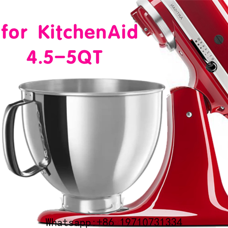 وعاء خلاط بديل من الفولاذ المق - مراجعة Kitchenaid Mixer Artisan 5Qt وسعره
