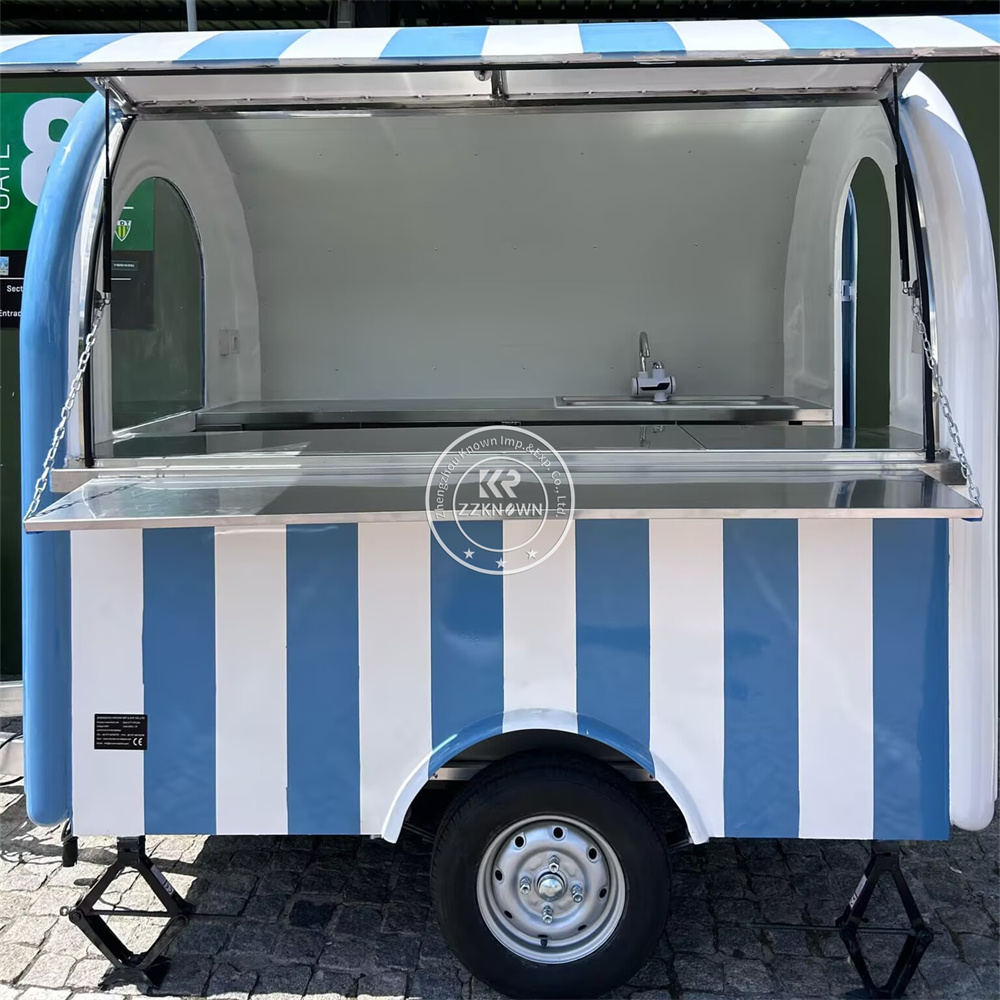 شاحنة طعام تجارية مجهزة بمطبخ  - مراجعة Commercial Kitchen Vendor وسعره