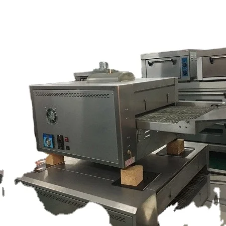 فرن بيتزا بناقل حراري يعمل بال - مراجعة Pizza Conveyor Oven وسعره