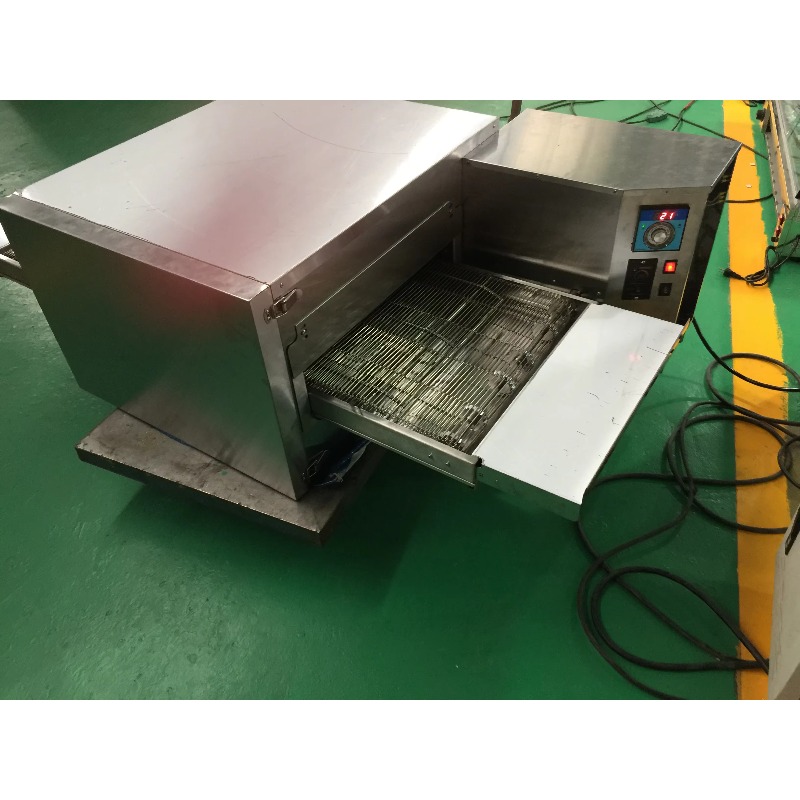 فرن بيتزا كهربائي/غاز ناقل تجا - مراجعة Pizza Conveyor Oven وسعره