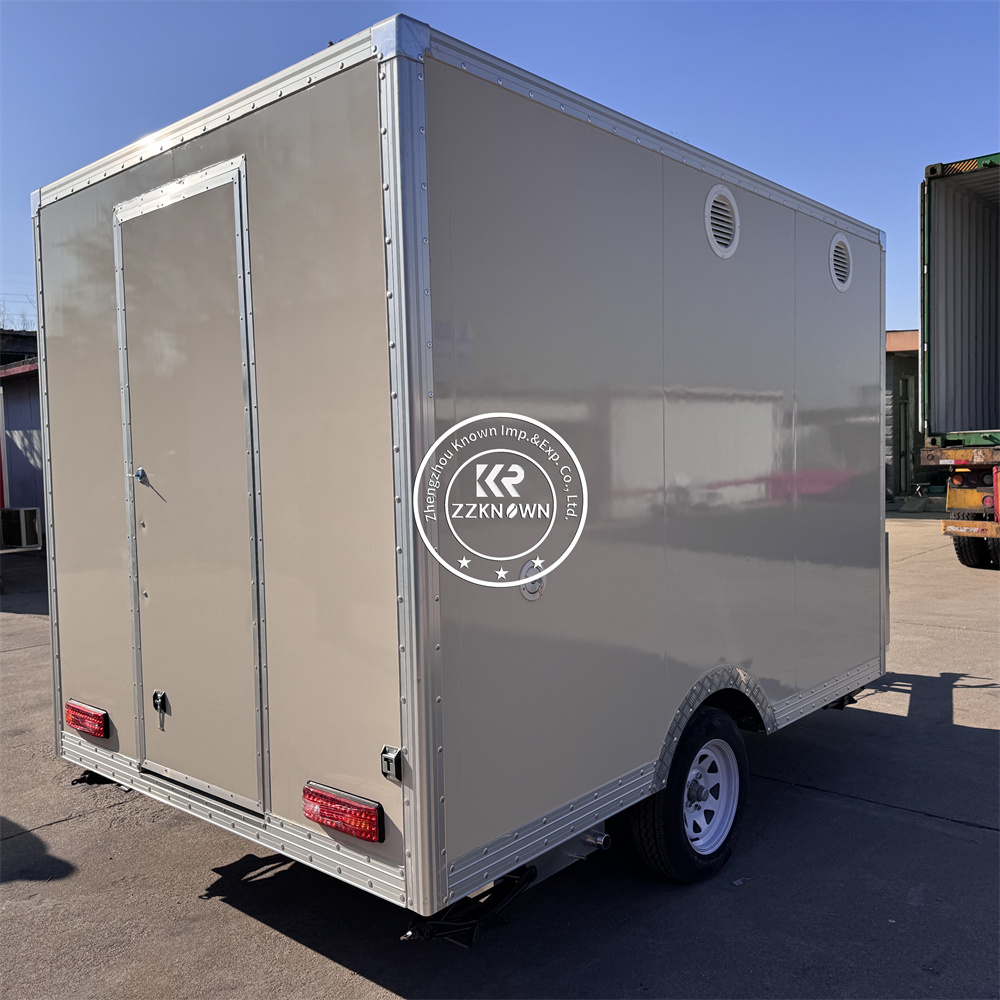 مقطورة مطبخ متنقلة تجارية مجهز - مراجعة Commercial Kitchen Vendor وسعره