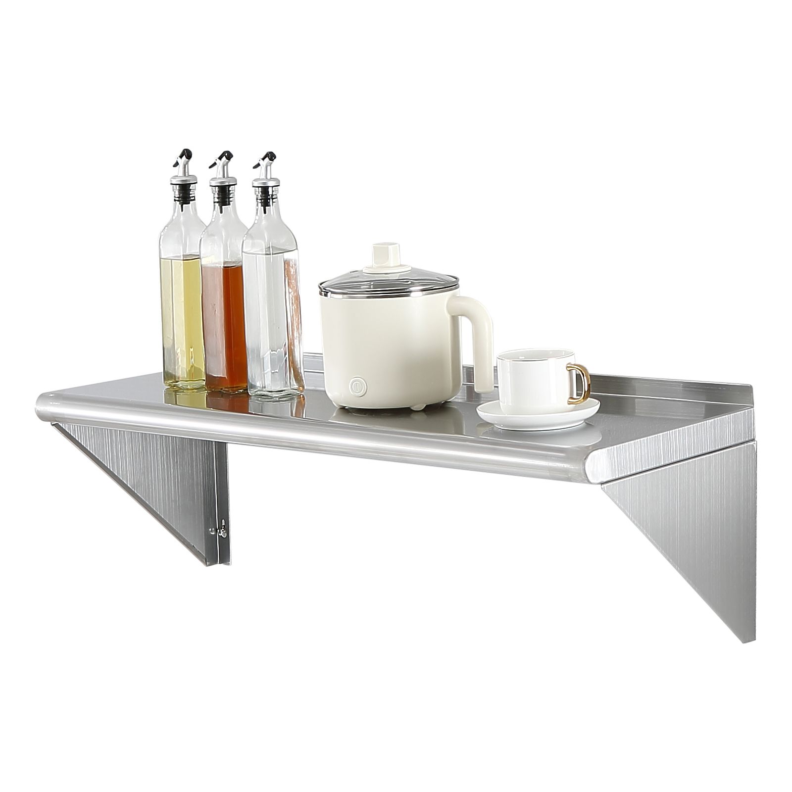 رف من الفولاذ المقاوم للصدأ مق - مراجعة Commercial Kitchen Wall Shelves وسعره