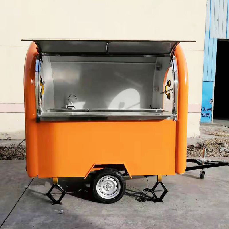 عربة طعام متنقلة من الفولاذ ال - مراجعة Commercial Kitchen Vendor وسعره