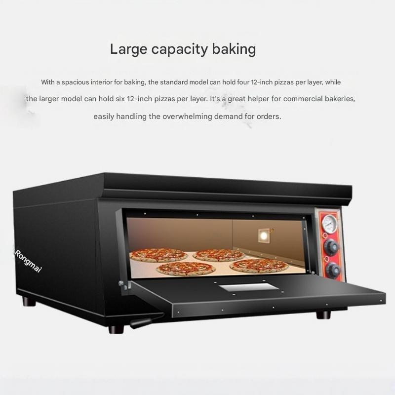 فرن بيتزا ذو طابقين تجاري يعمل - مراجعة Pizza Conveyor Oven وسعره