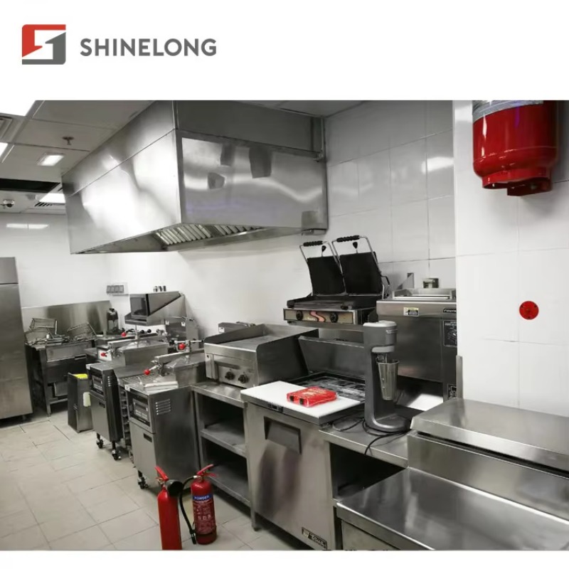 معدات المطاعم للوجبات السريعة  - مراجعة Commercial Kitchen Layout وسعره