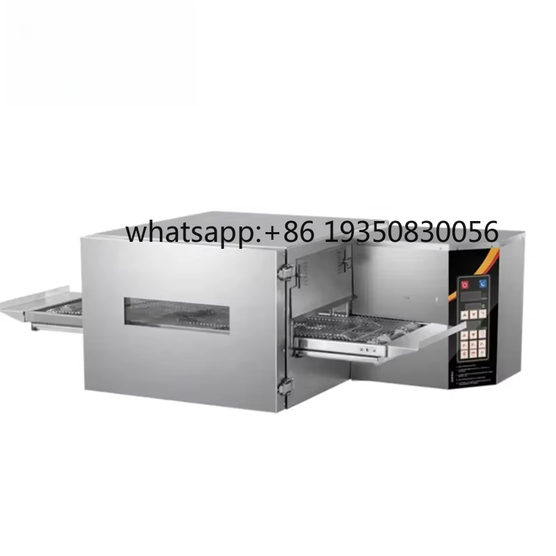 فرن بيتزا كهربائي تجاري بنظام  - مراجعة Pizza Conveyor Oven وسعره
