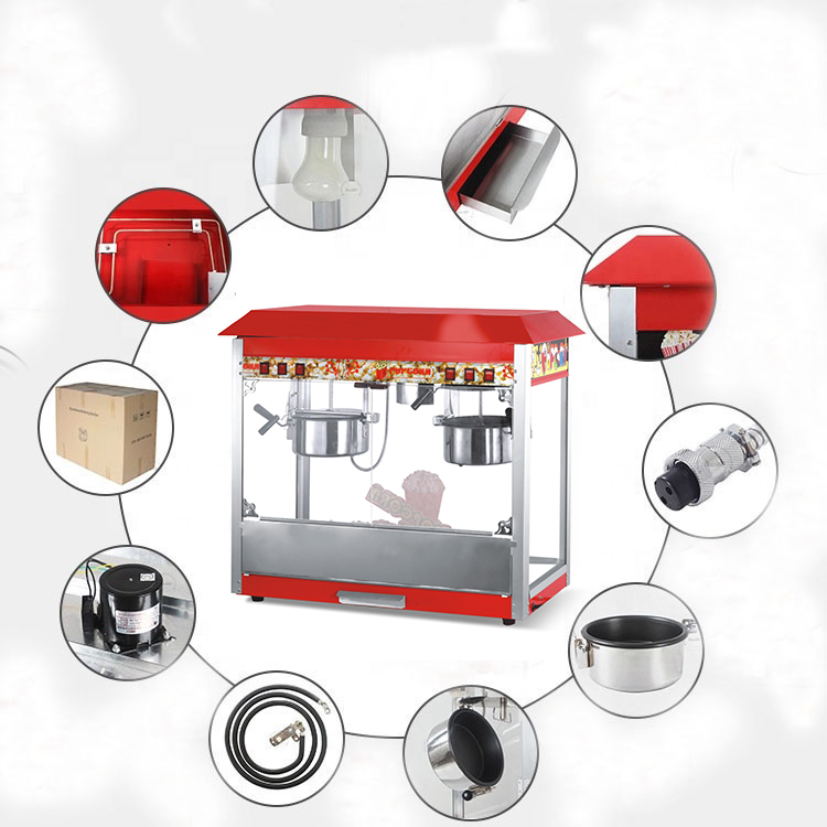 آلة صنع الفشار بالكراميل، ماكي - مراجعة Commercial Popcorn Machine وسعره