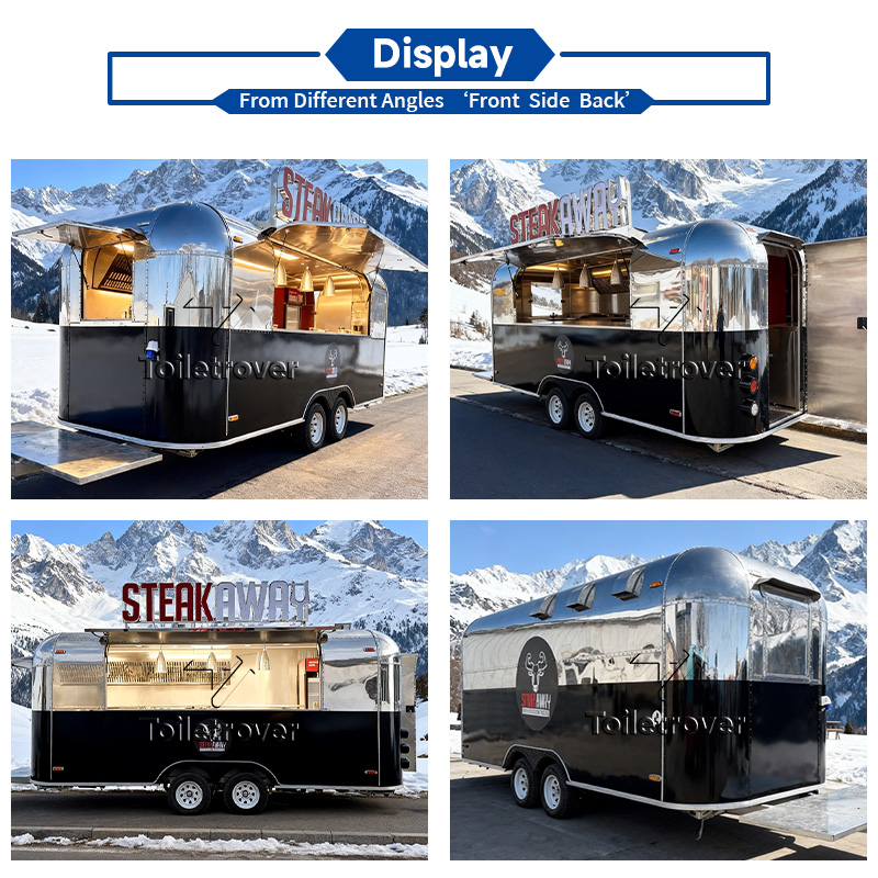 عربة طعام تجارية كلاسيكية مجهز - مراجعة Commercial Kitchen Vendor وسعره