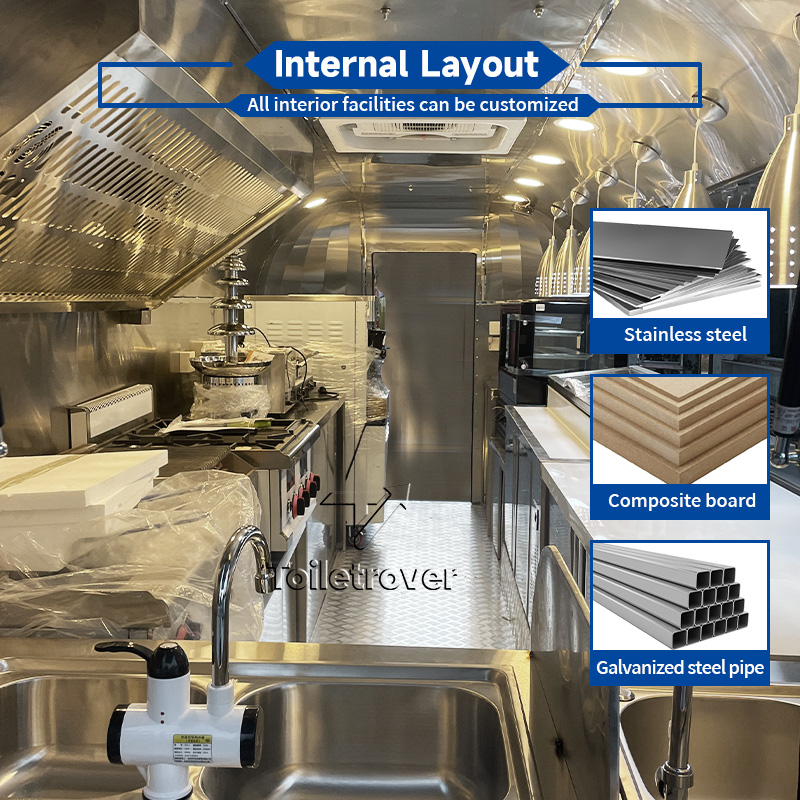 عربة طعام تجارية كلاسيكية مجهز - مراجعة Commercial Kitchen Vendor وسعره
