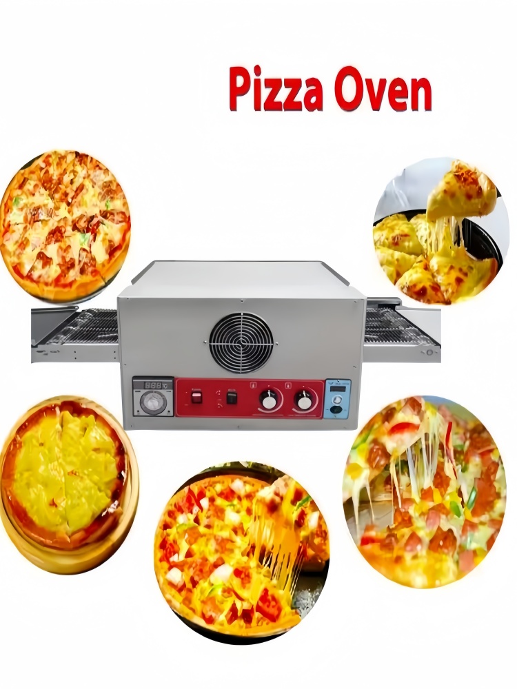 فرن بيتزا كهربائي تجاري بحزام  - مراجعة Pizza Conveyor Oven وسعره