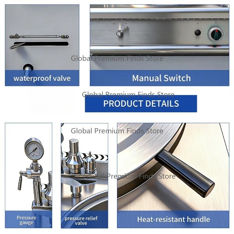 وعاء حساء G-as تجاري، غلاية حس - مراجعة Commercial Kitchen Kettle وسعره
